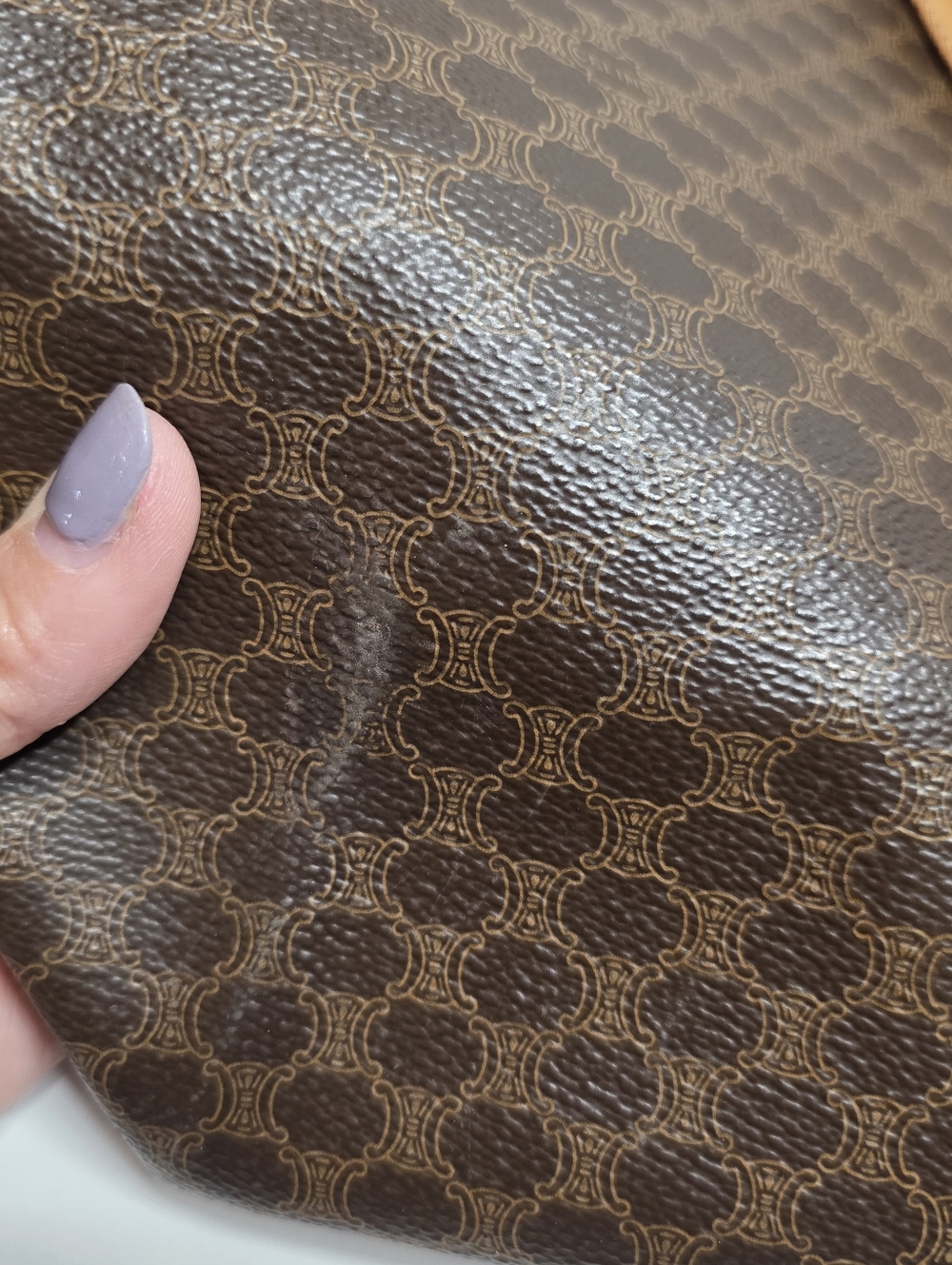 Vintage CELINE MACADAM Tote Bag - Picture 16 of 16